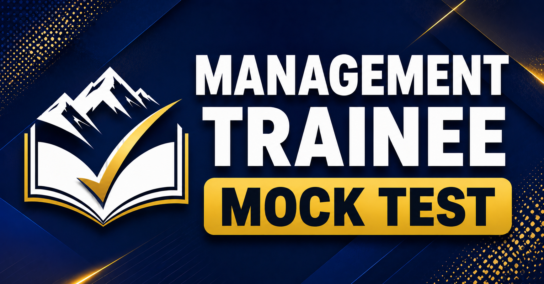 Management Trainee mock test 3 for A class Bank