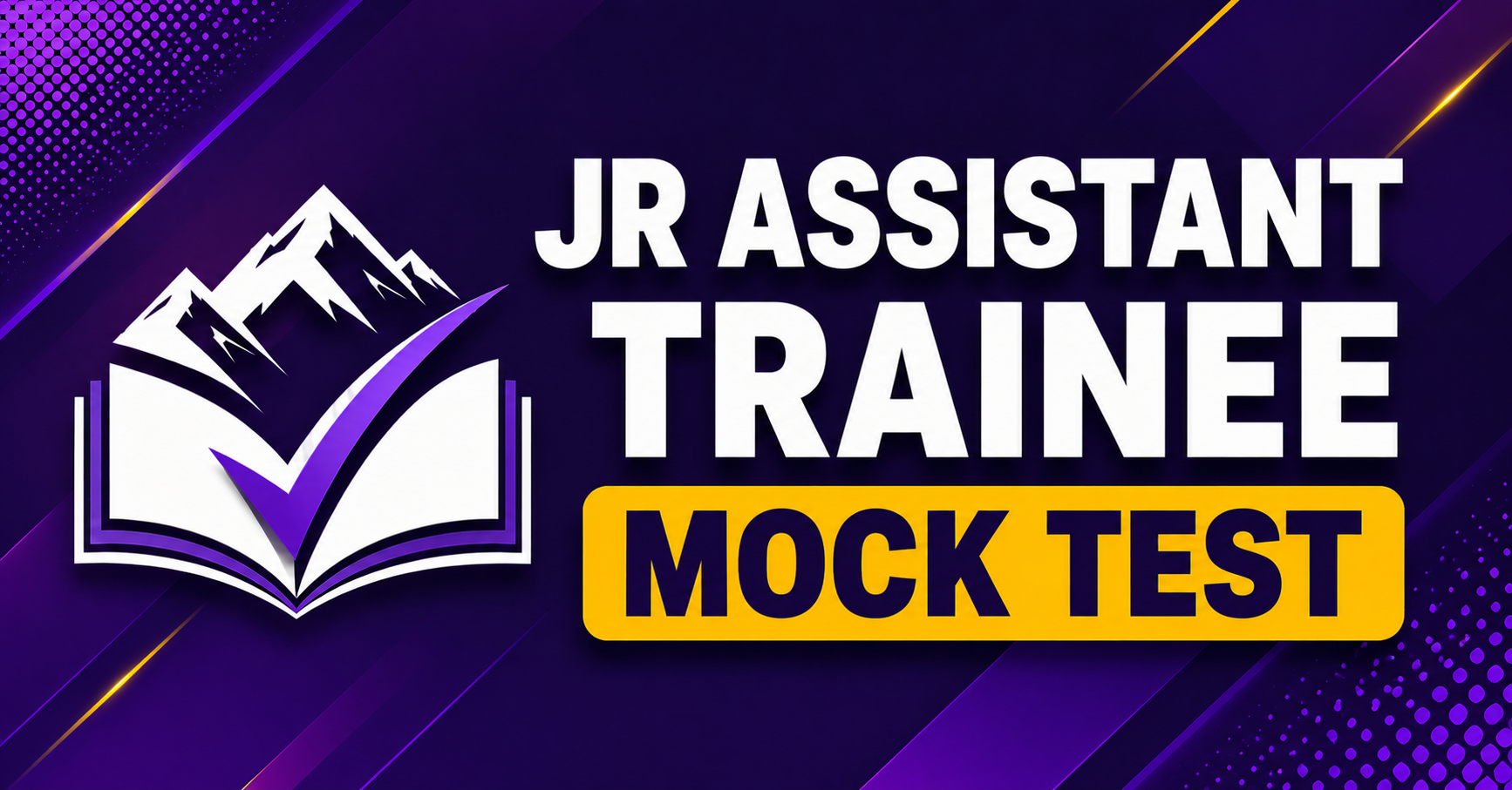 Jr Assistant Trainee mock test 3